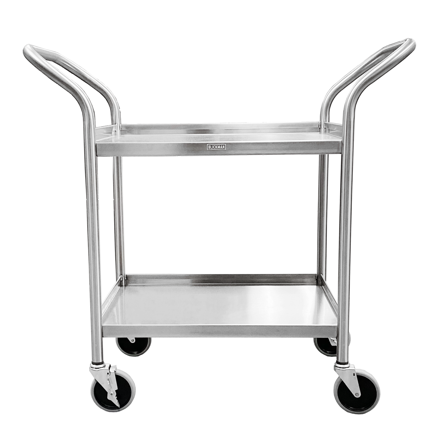 7537 Heavy Duty Stainless Steel Medical Utility Cart (Optional IV